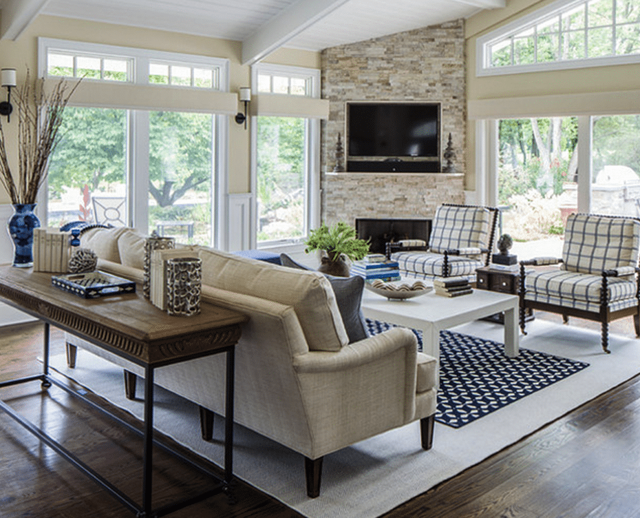 square dining room layout