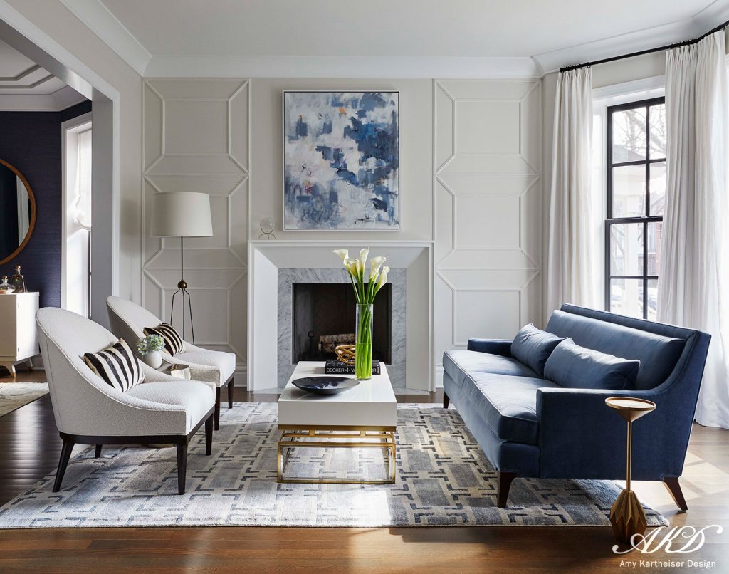 How To Style A Blue Sofa In 2020 On