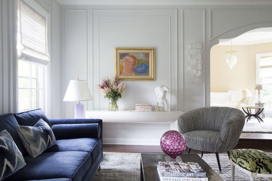 How To Style A Blue Sofa In 2020 On, What Color Rug Goes With A Navy Blue Couch