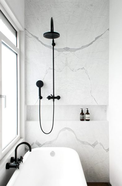 freestanding tub, freestanding tub shower, cast iron tub, acrylic tub, wall mounted faucets, matte black faucet, matte black shower