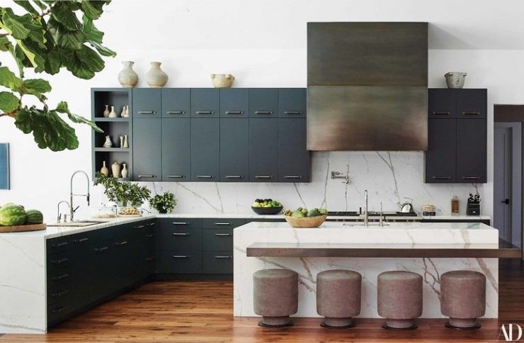 kris jenner kitchen renovation for architectural digest